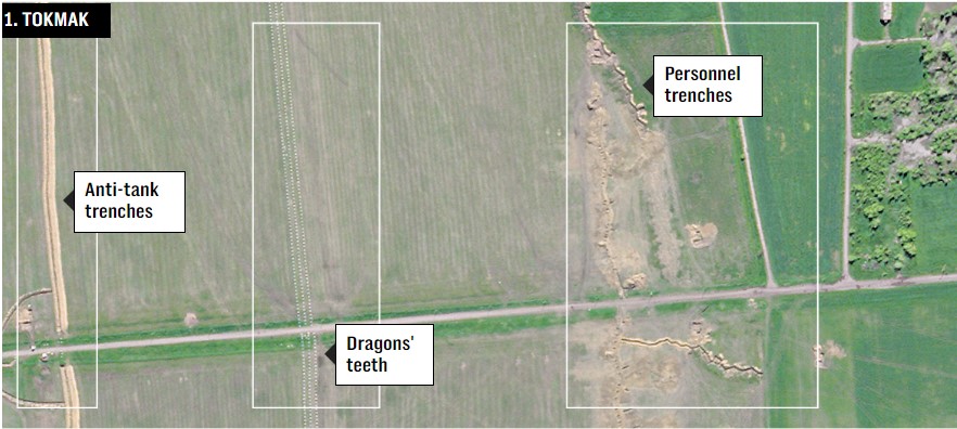 Mines, trenches, 'dragon's teeth': How Russia fortified itself in three defense lines, but couldn't stop Ukraine