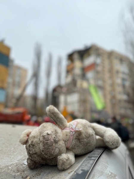 Body of child found in Odesa rubble