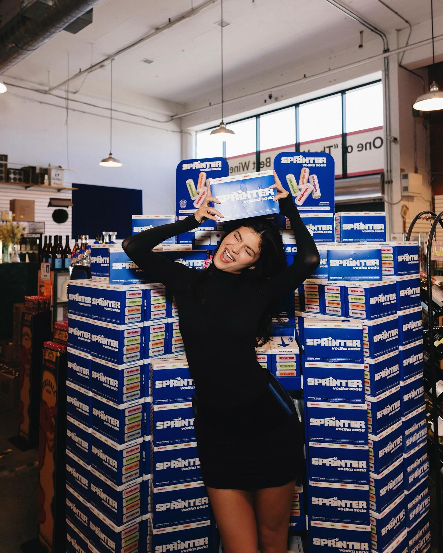 Kylie Jenner presented her debut alcohol brand