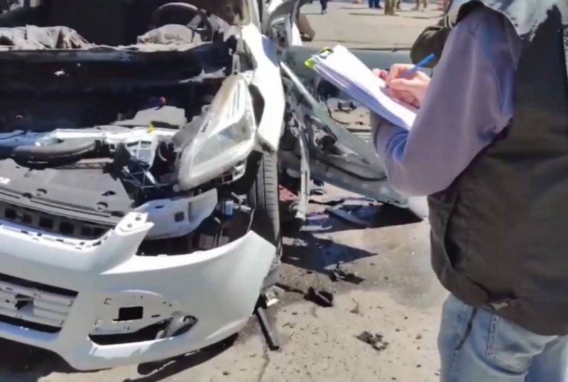Car blown up in Berdyansk, Zaporizhzhia region - Collaborator liquidated