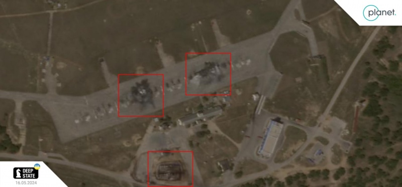 Strike on Belbek airfield in Crimea: Satellite photos reveal aftermath