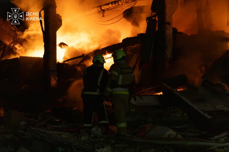 Russian strike hits children's hospital and warehouse in Kyiv: Damage revealed