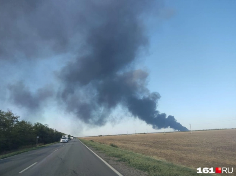 Fire at oil depot in Rostov region: Media report explosion of tank