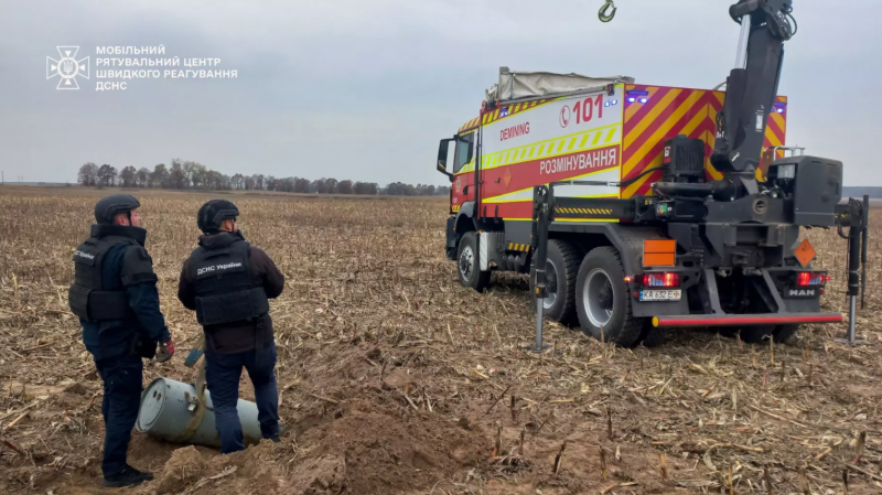 Warhead of Russian missile discovered and neutralized in Kyiv region