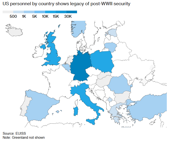 Europe asks US to delay inevitable troop withdrawal from continent - Bloomberg