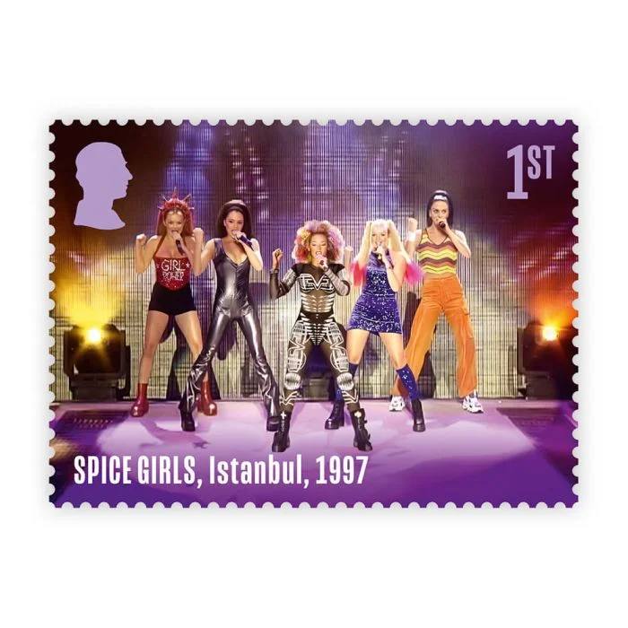 Royal Mail of Britain releases stamps in honor of Spice Girls' 30th anniversary (Photo)