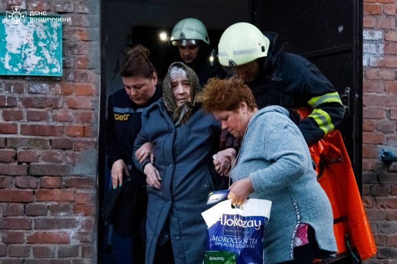 Drone fragments damage ten houses in Vinnytsia region: Emergency service reveals impact