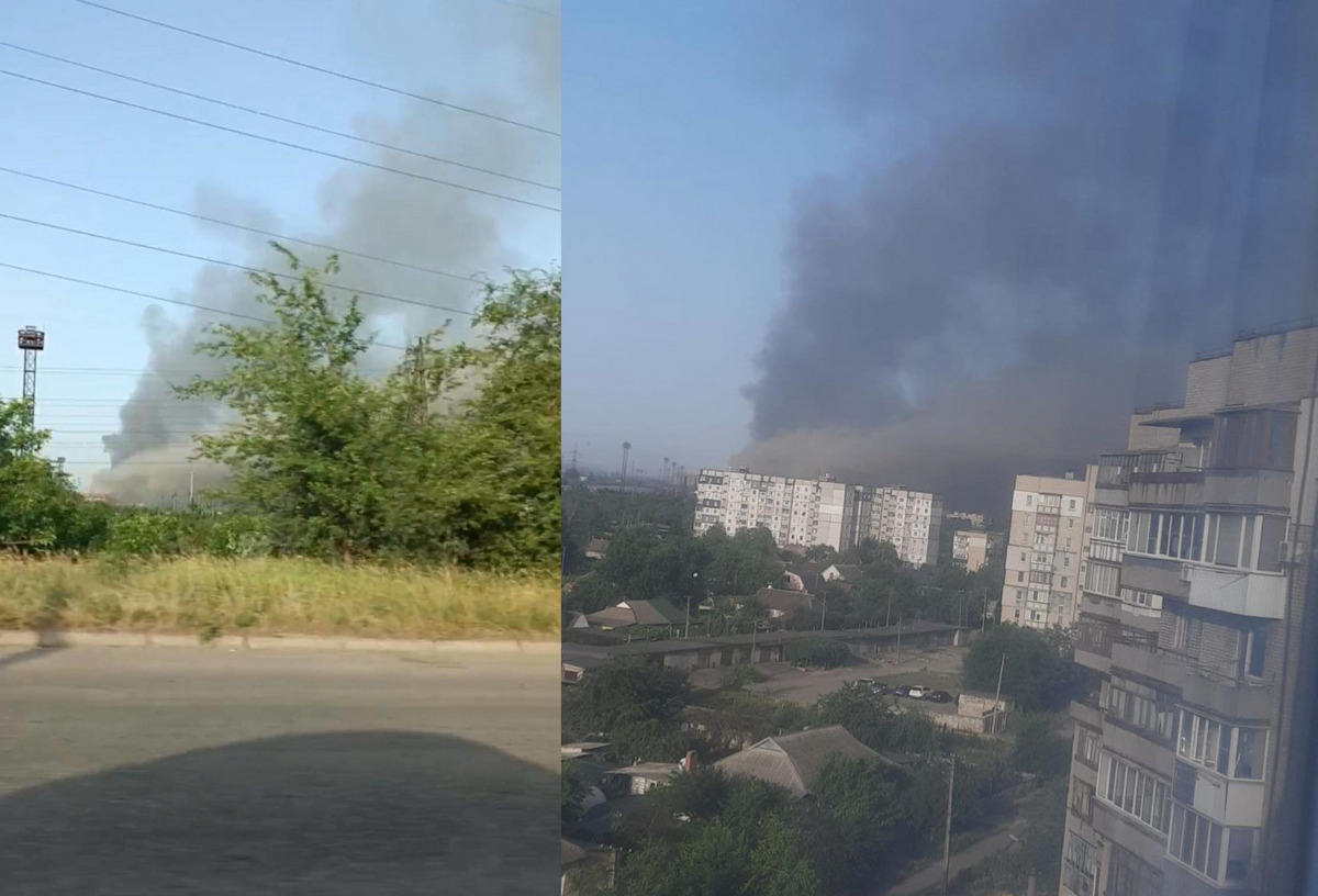 Smoke cloud envelops Kryvyi Rih in Dnipropetrovsk region - Air quality deterioration recorded