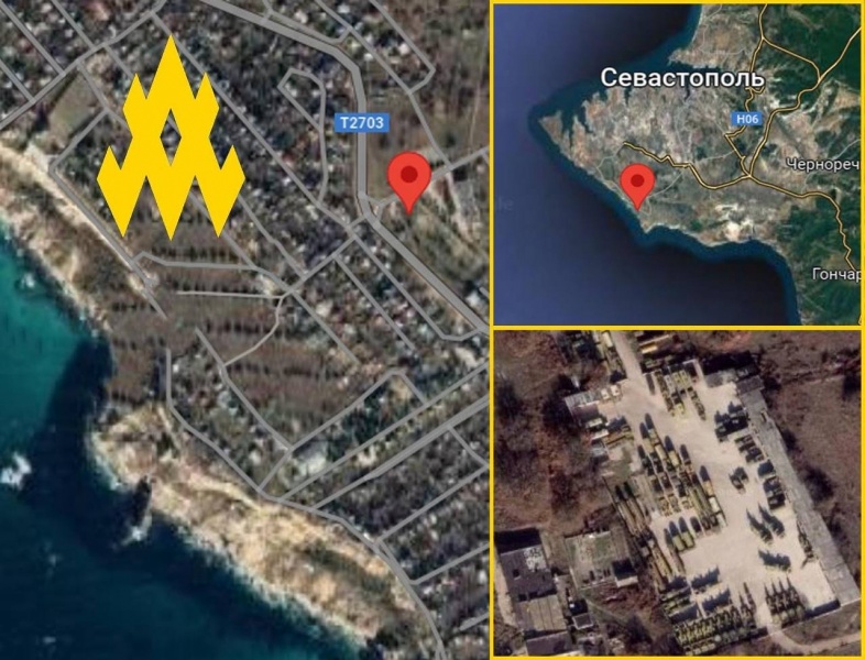 Partisans scouted enemy air defense base at Cape Fiolent in Crimea