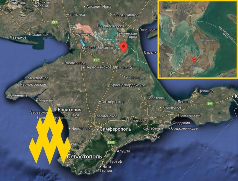 Partisans identify Russian air defense systems covering north of Crimea
