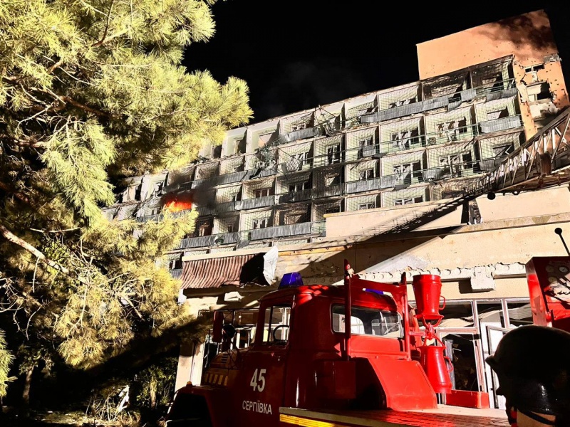 Russians strike Odesa region, hitting a recreation center