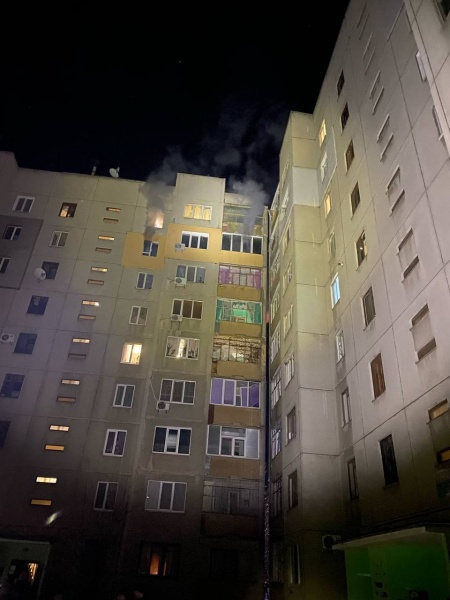 Russian drone hit multi-story building in Kirovohrad region, with casualties reported