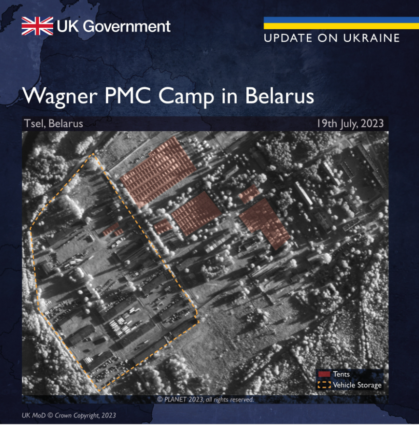 Wagner PMC's combat effectiveness in Belarus: British Intelligence assessment