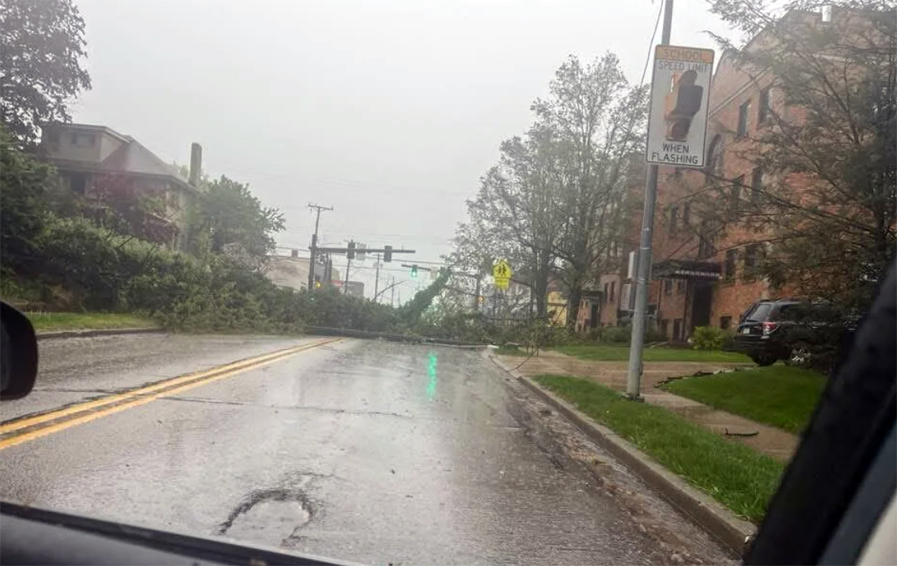 Severe storms hit Pittsburgh, leaving 2 dead and over 400,000 without power