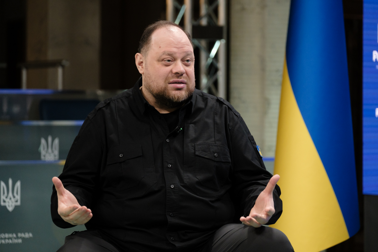 Ukrainian parliament chairman Stefanchuk: As long as no one cracks down on Putin, he'll keep testing the limits