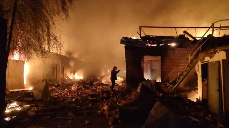 Deadly Russian attack on Bila Tserkva leaves destruction