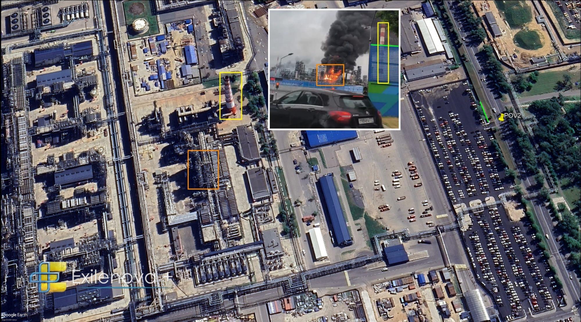 Drones strike Moscow's largest oil refinery