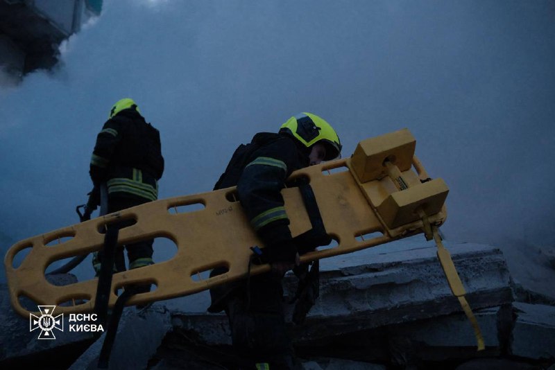 Russia heavily strikes Kyiv: Fires, destroyed buildings, children among 40 injured reported