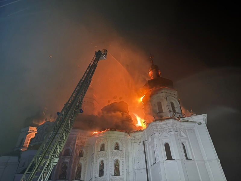 Russia strikes Kyiv Pechersk Lavra, film studio and residential buildings: Aftermath revealed