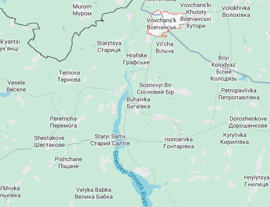 Russian army intervened in defense of Kharkiv region