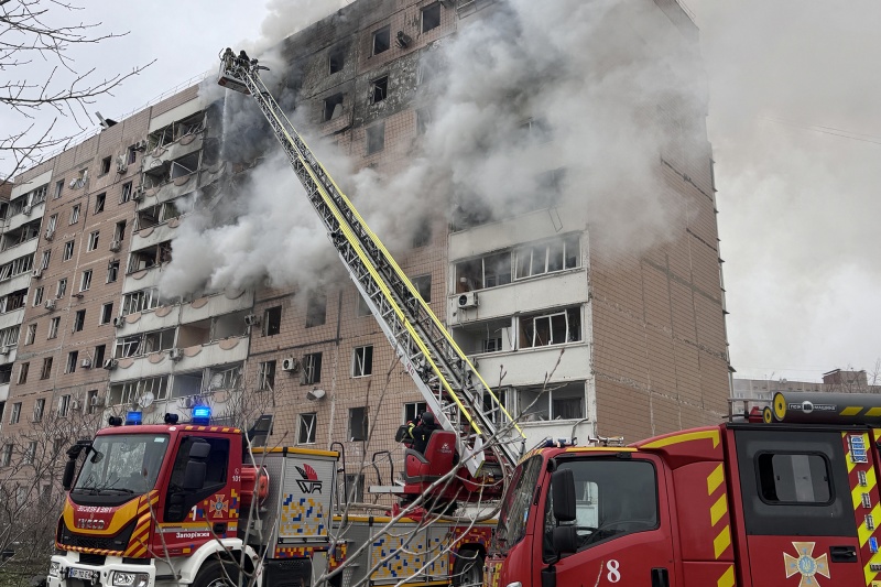 Russian strike on Ukraine's Zaporizhzhia: At least 26 people injured, including child