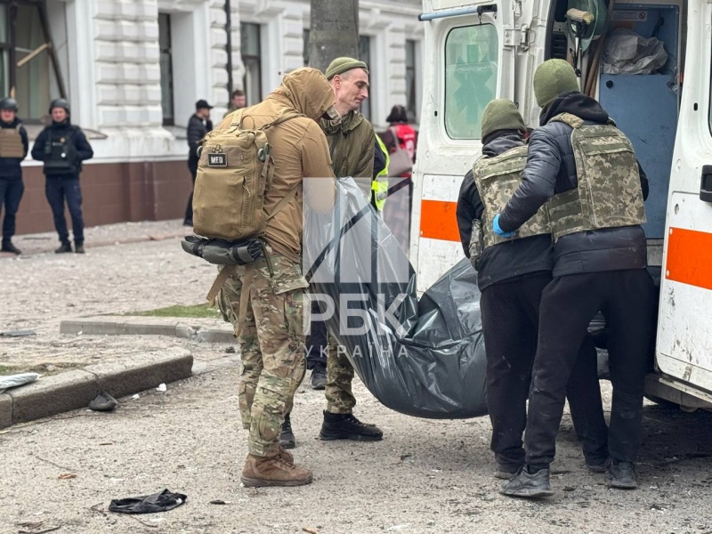 Ruined city center, burnt cars, children among dead: Photo report from Ukrainian Sumy