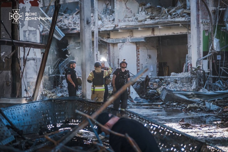 Russian strike on Kostiantynivka: Debris removal completed