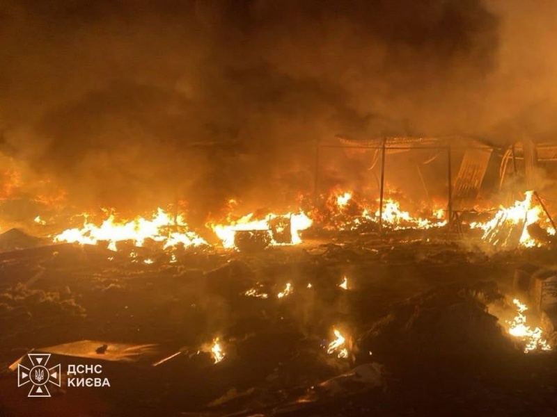 Russia massively strikes Kyiv overnight: Casualties, destruction, and fires reported