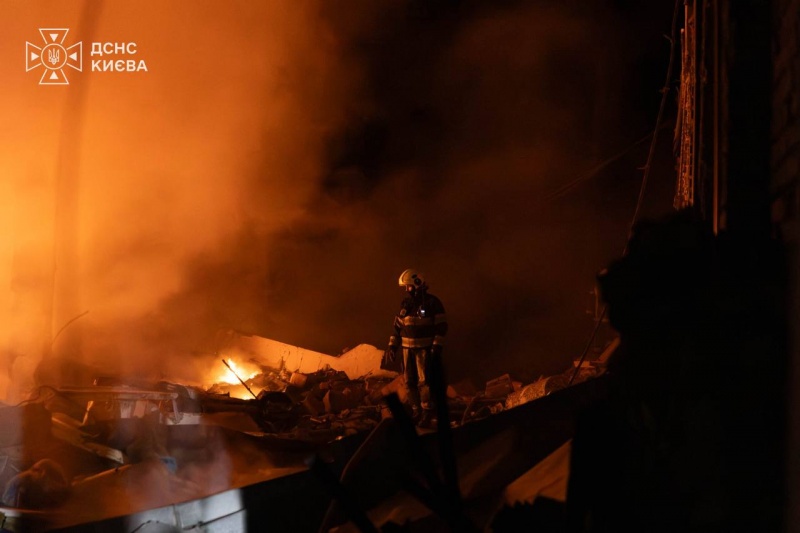 Russian strike hits children's hospital and warehouse in Kyiv: Damage revealed