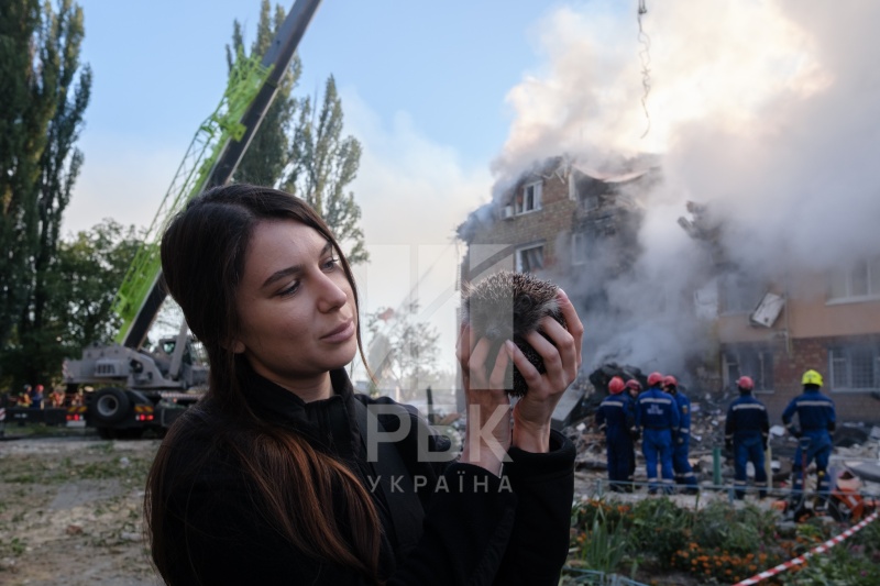 Russia destroys residential building in Kyiv to the ground: Aftermath revealed
