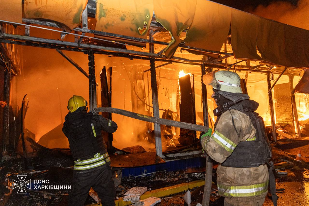 Russia strikes shopping mall in Ukraine's Kharkiv: Rescue workers injured