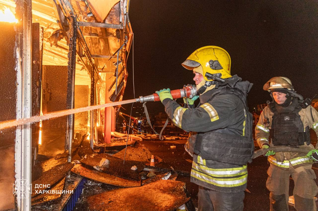 Russia strikes shopping mall in Ukraine's Kharkiv: Rescue workers injured
