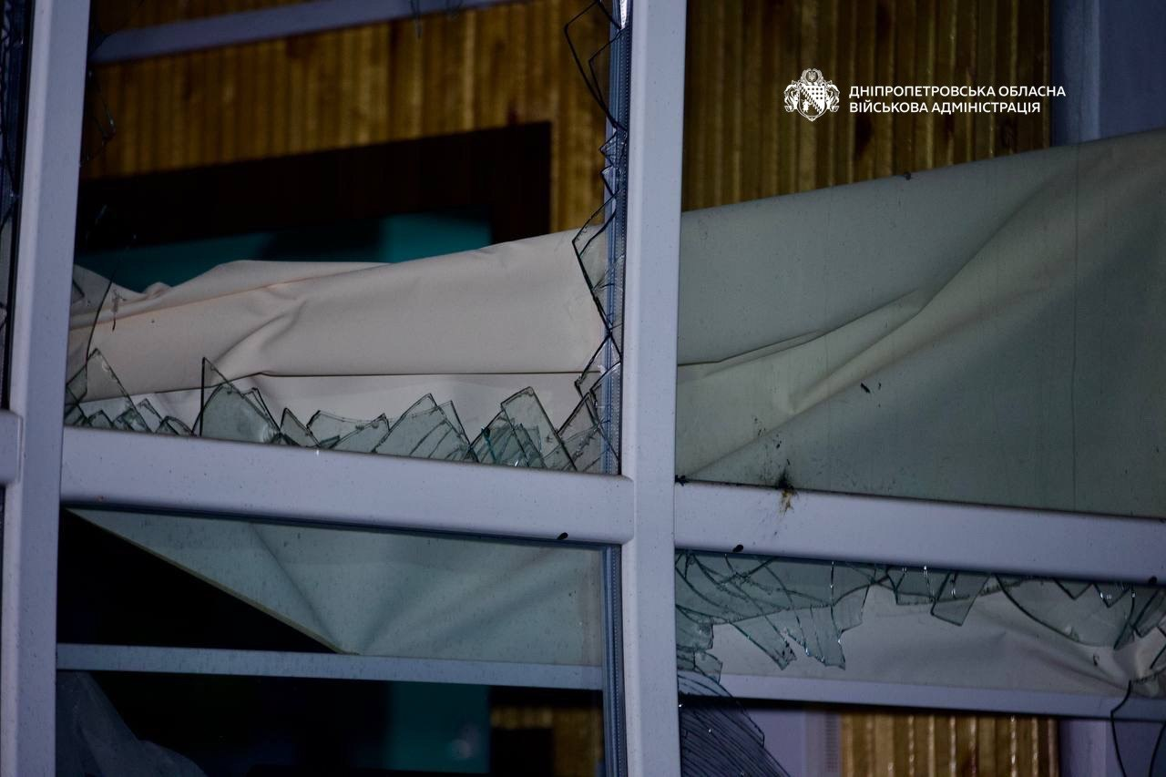 Russian drone hits dormitory in Dnipro, fire breaks out