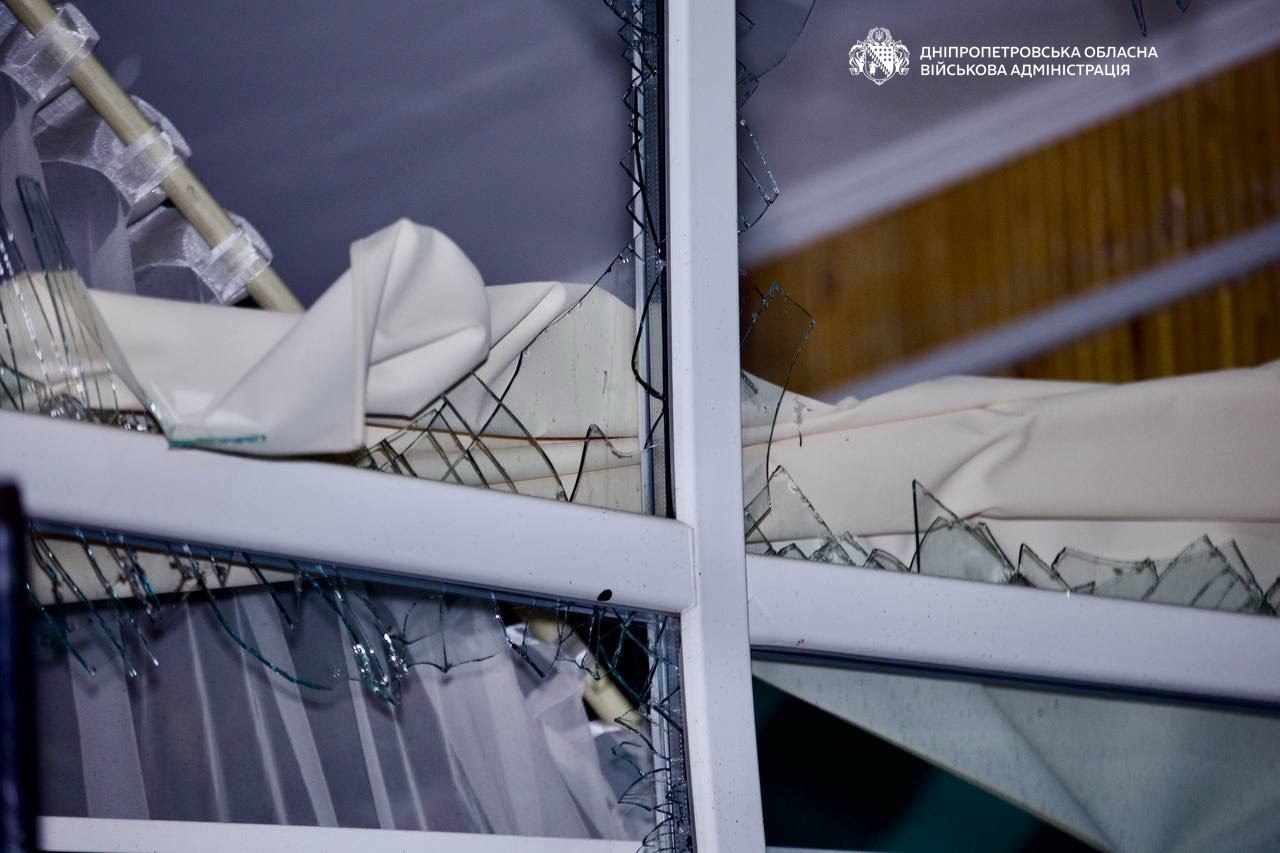 Russian drone hits dormitory in Dnipro, fire breaks out