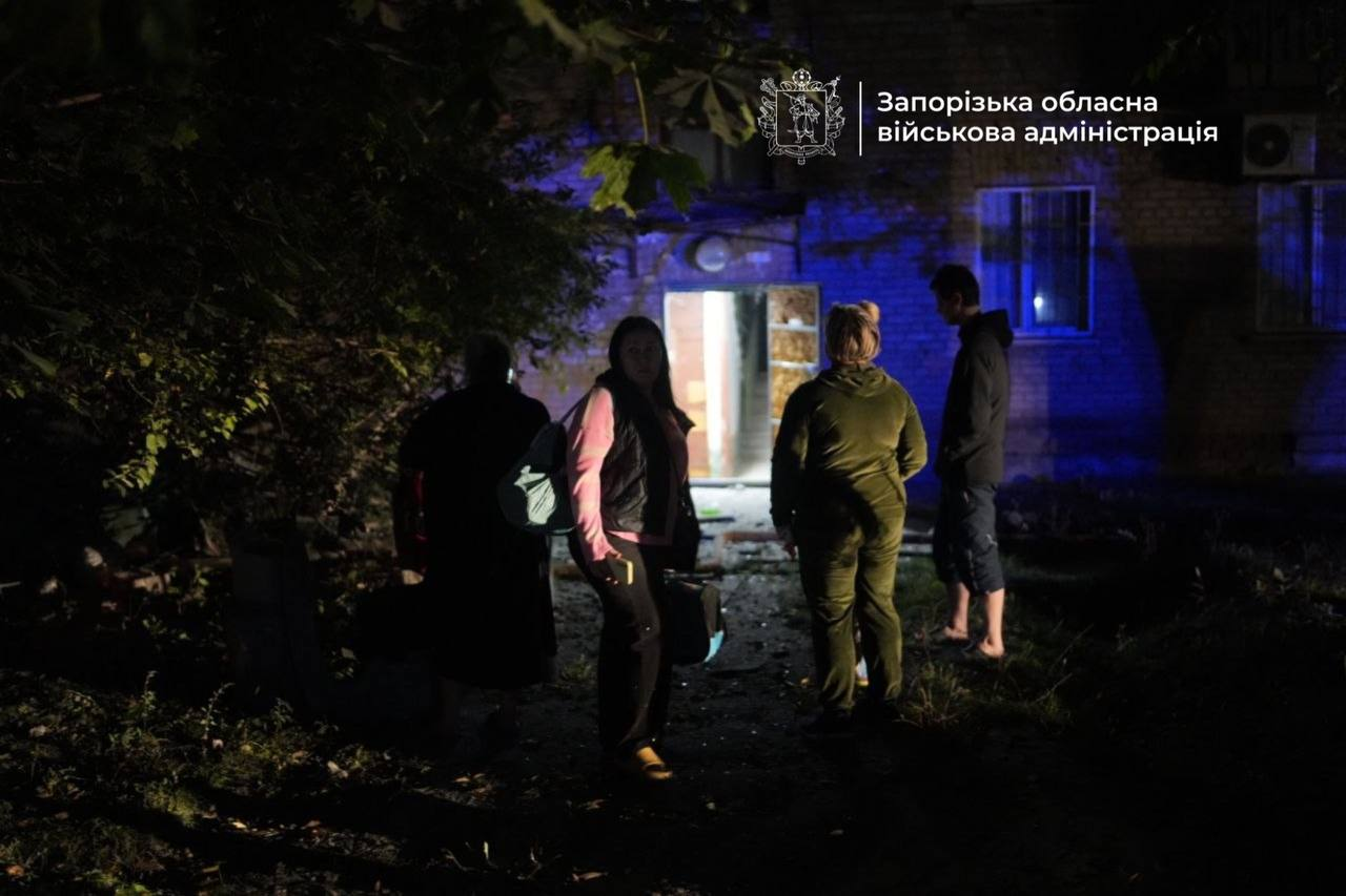 Russia strikes five-story building in Zaporizhzhia: Two killed, people trapped under rubble