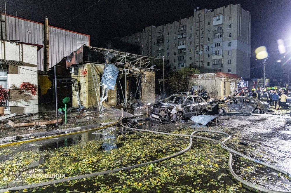 Russian missile strike on store near Ukraine's Kharkiv kills 3, injures 22