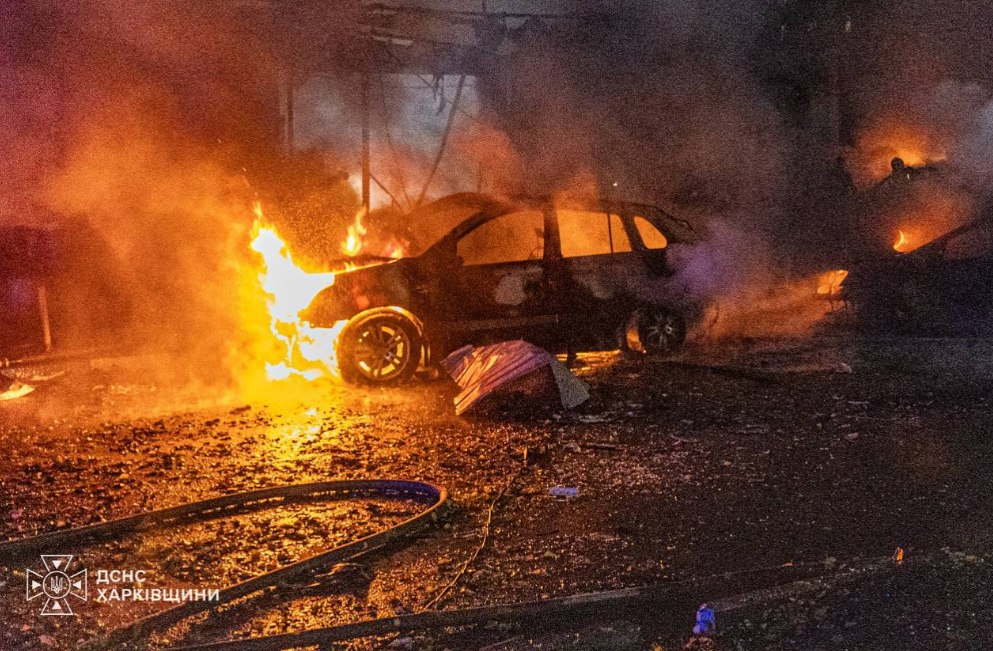 Russian missile strike on store near Ukraine's Kharkiv kills 3, injures 22