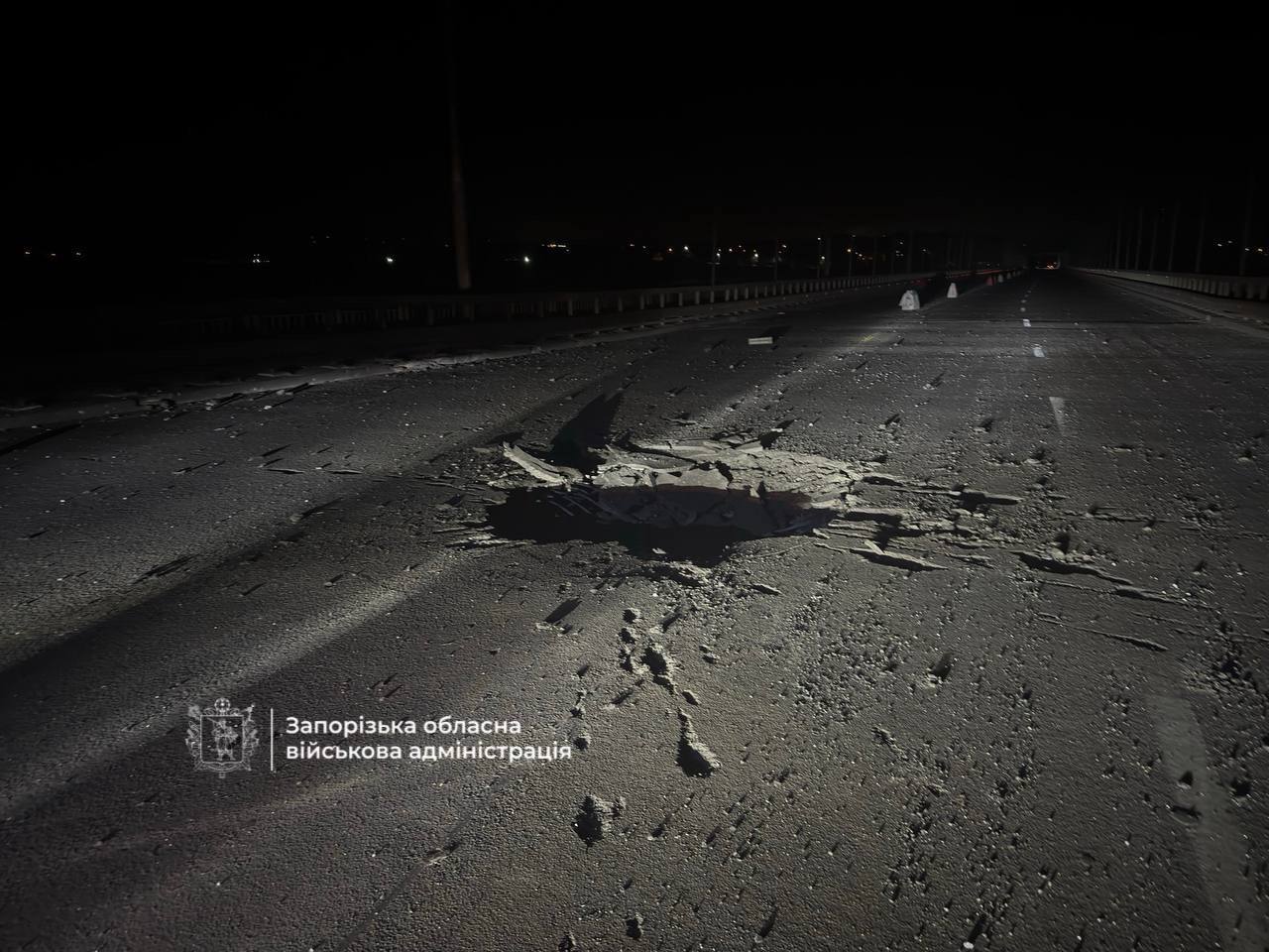 Russia strikes bridge in Ukraine's Zaporizhzhia, leaving 5 injured