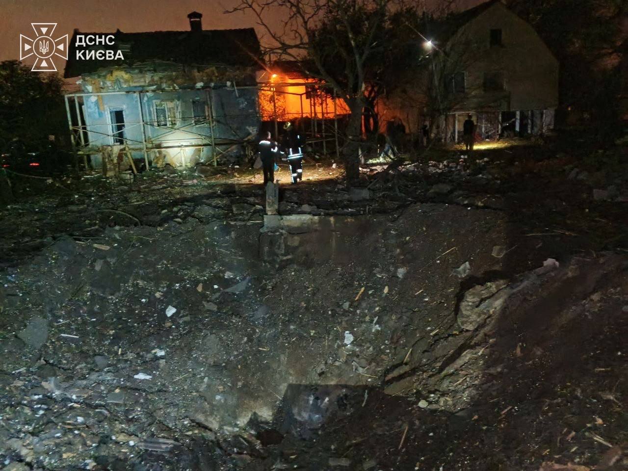 Russian attack on Kyiv kills one and injures 22, including children