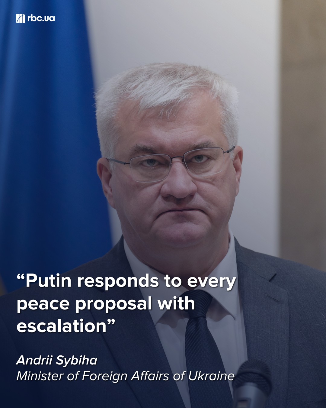 Russia must be cornered to get to real talks: Interview with Ukrainian Foreign Minister Andrii Sybiha