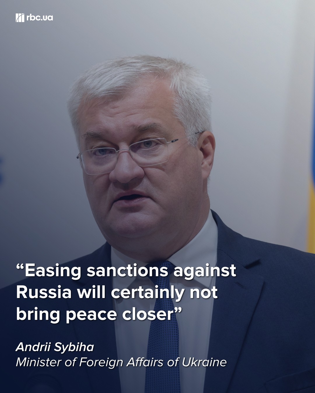 Russia must be cornered to get to real talks: Interview with Ukrainian Foreign Minister Andrii Sybiha
