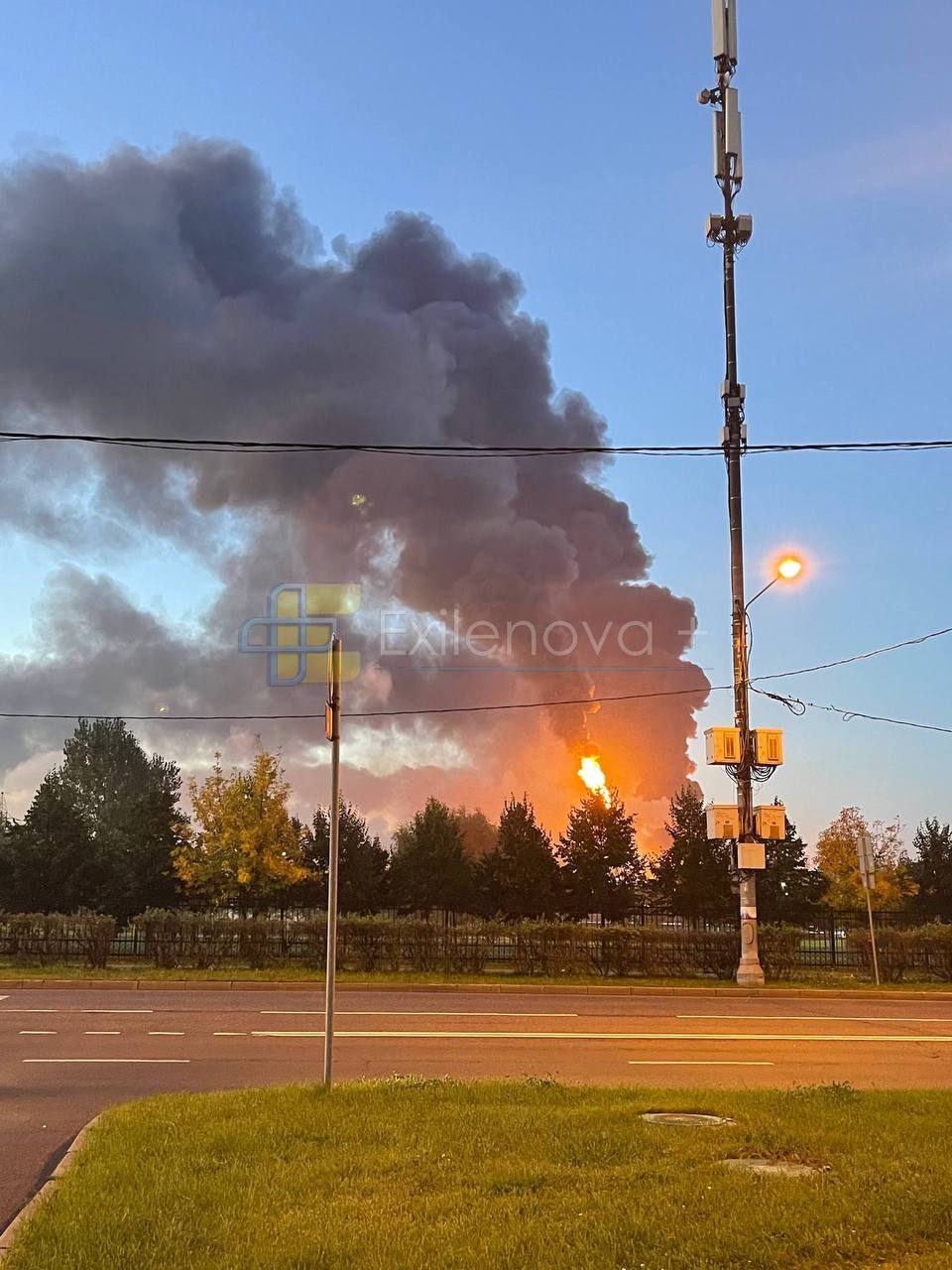 Drones attack Moscow region, likely hitting one of Russia's largest oil refineries