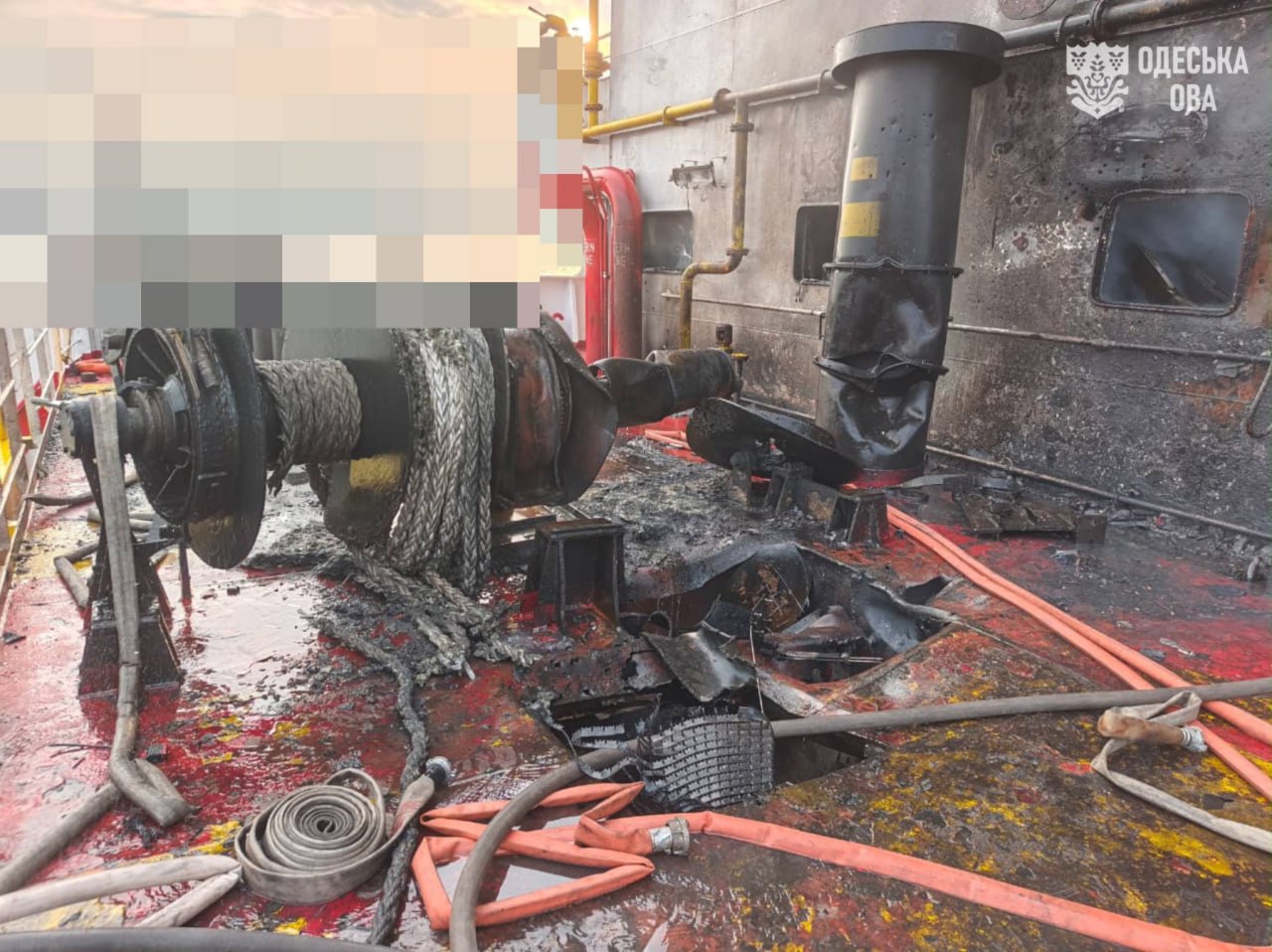 Russian drone hits commercial vessel in Black Sea, sparks fire and kills one