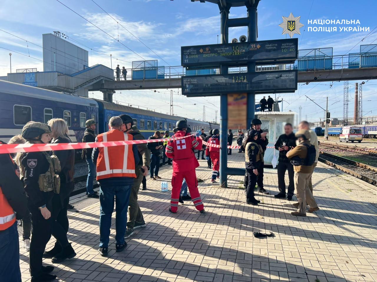 Russia strikes Dnipro train platform, kills two teenage girls in Chernihiv: Aftermath revealed