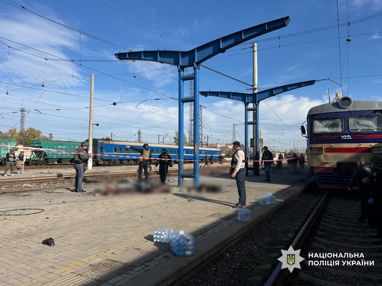 Russia strikes Dnipro train platform, kills two teenage girls in Chernihiv: Aftermath revealed