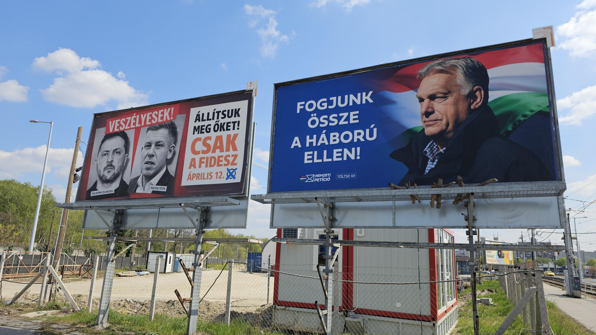 Zelenskyy on every corner: How Orbán turned Ukraine into a campaign weapon