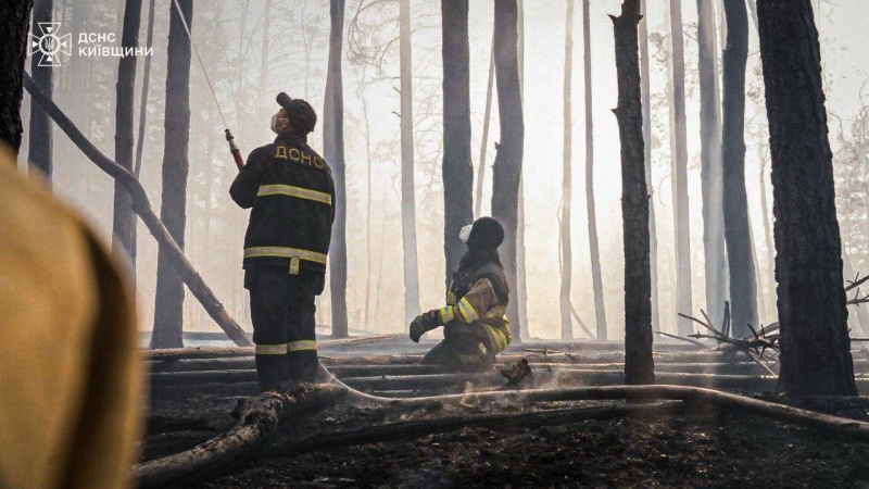 Massive wildfire erupts in Chornobyl exclusion zone, spreading fast