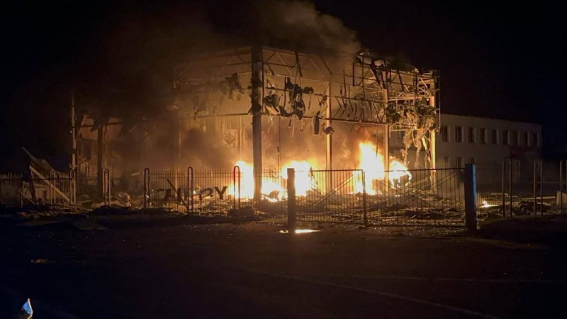 Russia's drone attack: Fires in Kharkiv, Dnipro, and Zaporizhzhia region reported