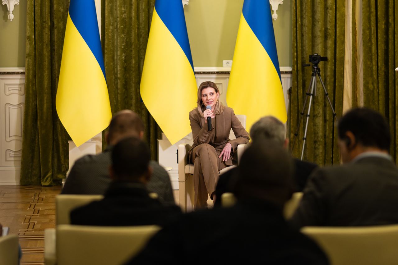 Olena Zelenska demonstrates elegant, restrained image: Photo