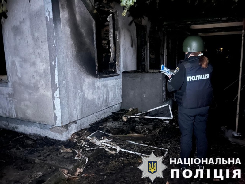 Russian drone attack on Kyiv region: Fire and destruction reported
